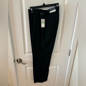 Men’s black tuxedo pants